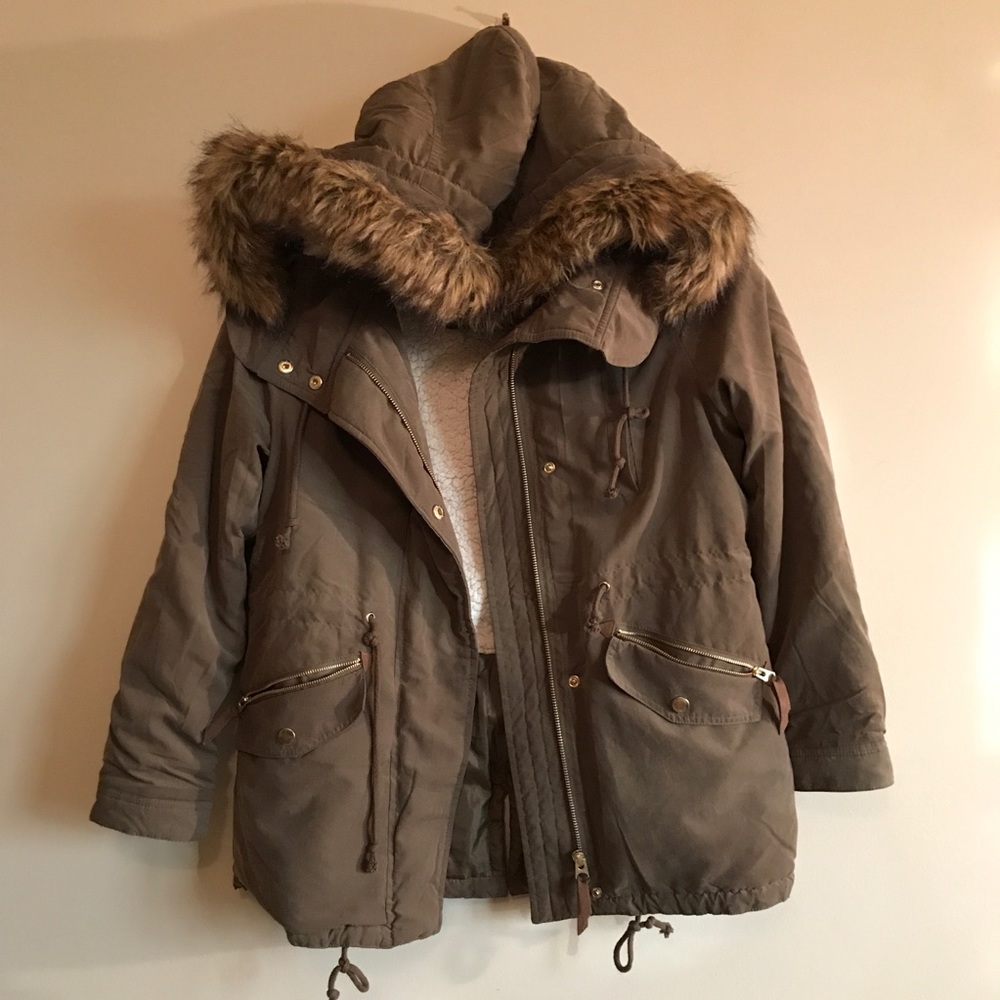 Down Parka Army Jacket